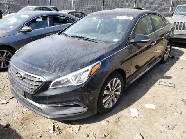 Photo 1 from auction – 2016 HYUNDAI SONATA SPO with VIN 5NPE34AF7GH273179