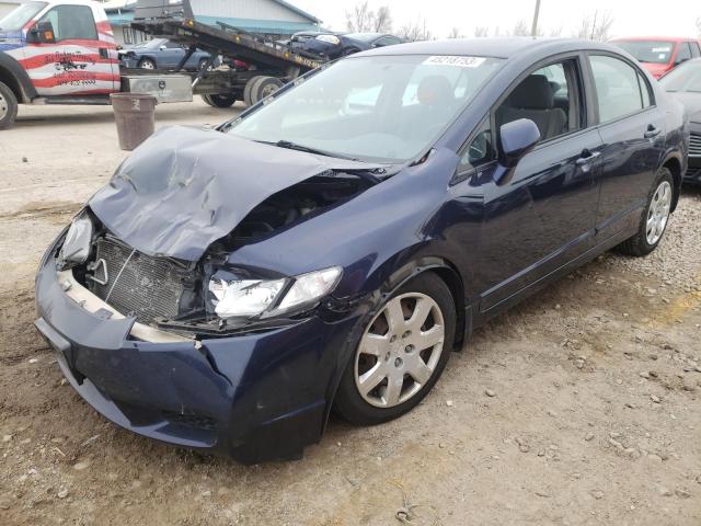 Photo 1 from auction – 2010 HONDA CIVIC LX with VIN 19XFA1F55AE071199