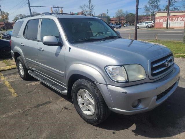 TOYOTA SEQUOIA LI 2002 with VIN 5TDZT38A42S097250 - Photo from auction