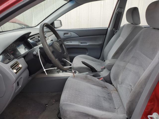 Photo 7 from auction – 2004 MITSUBISHI LANCER ES with VIN JA3AJ26E34U009384