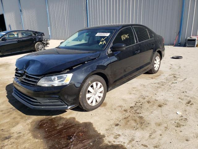 VOLKSWAGEN JETTA BASE 2015 with VIN 3VW2K7AJXFM349348 - Photo from auction