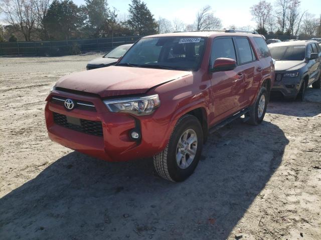 Photo 1 from auction – 2022 TOYOTA 4RUNNER SR with VIN JTEEU5JR1N5277038