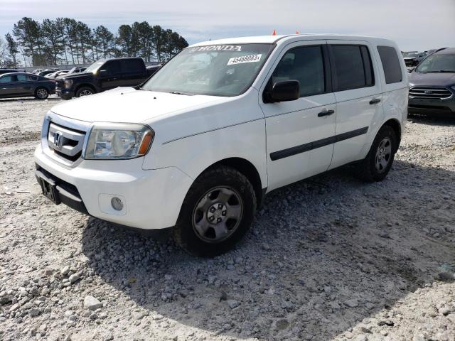 HONDA PILOT LX 2011 with VIN 5FNYF3H23BB052302 - Photo from auction