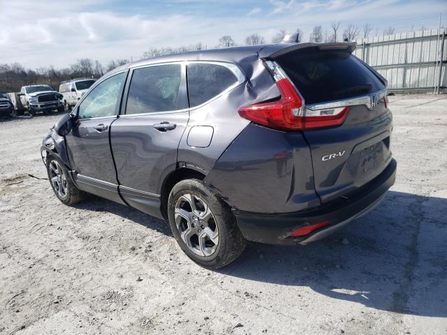 Photo 2 from auction – 2019 HONDA CR-V EX with VIN 2HKRW2H53KH667362