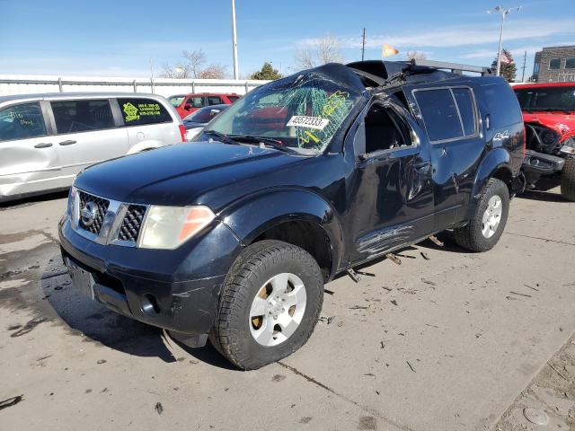 NISSAN PATHFINDER 2005 with VIN 5N1AR18W45C759356 - Photo from auction