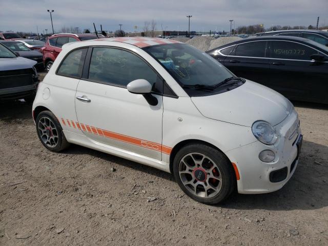 Photo 4 from auction – 2012 FIAT 500 SPORT with VIN 3C3CFFBR4CT296145
