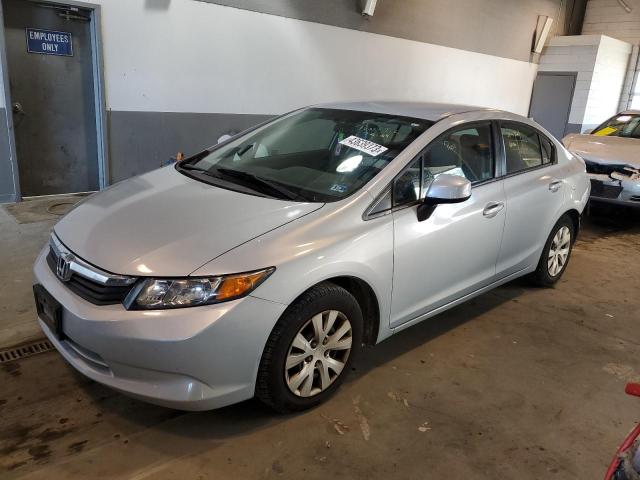 HONDA CIVIC LX 2012 with VIN 2HGFB2F52CH522262 - Photo from auction