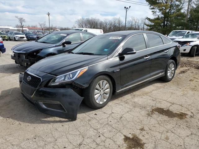 HYUNDAI SONATA HYB 2017 with VIN KMHE24L17HA044025 - Photo from auction