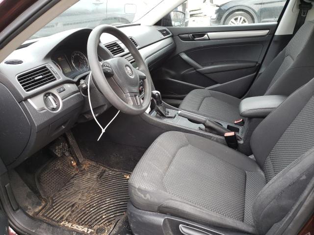 Photo 7 from auction – 2013 VOLKSWAGEN PASSAT S with VIN 1VWAP7A36DC124938
