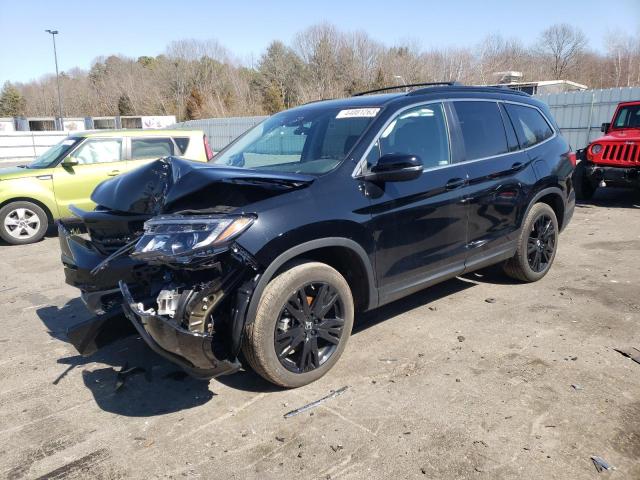 HONDA PILOT SE 2022 with VIN 5FNYF6H26NB025004 - Photo from auction