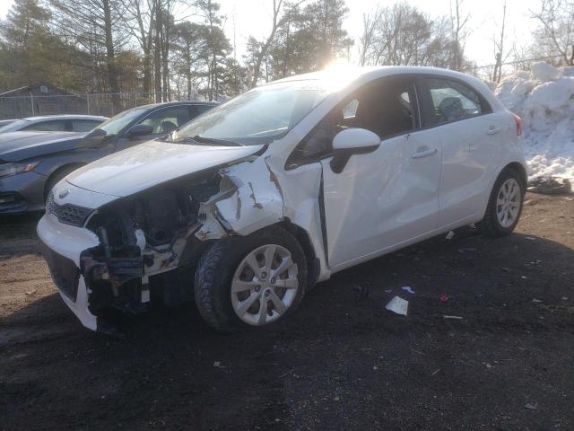 KIA RIO LX 2015 with VIN KNADM5A34F6981674 - Photo from auction