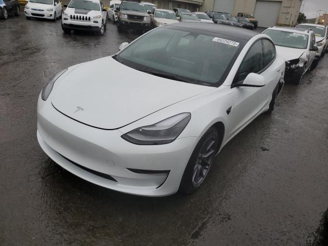 TESLA MODEL 3 2023 with VIN 5YJ3E1EA4PF460151 - Photo from auction