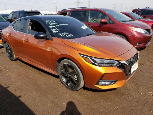 Photo 4 from auction – 2021 NISSAN SENTRA SR with VIN 3N1AB8DV6MY237643