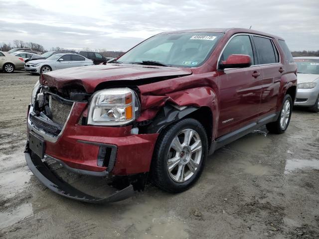 GMC TERRAIN SL 2017 with VIN 2GKFLSEK9H6244292 - Photo from auction