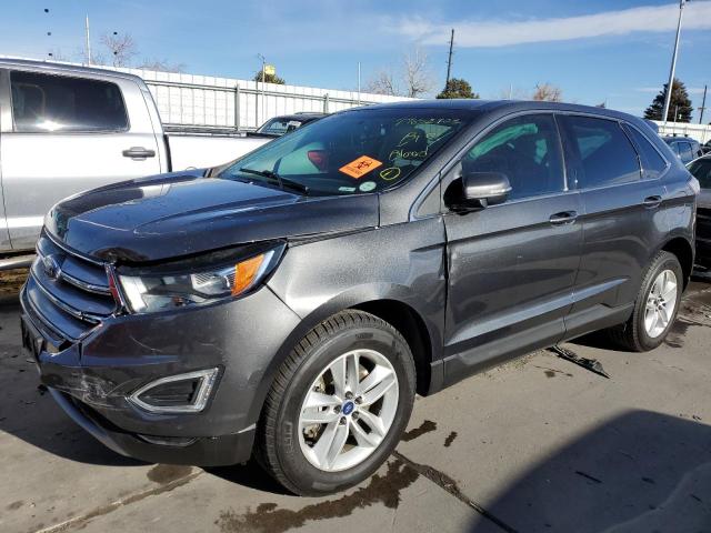 FORD EDGE SEL 2017 with VIN 2FMPK4J94HBC49212 - Photo from auction