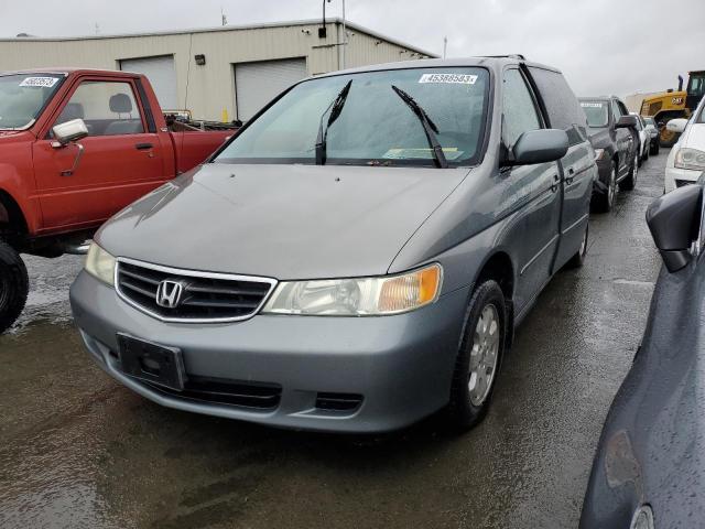 HONDA ODYSSEY EX 2002 with VIN 5FNRL18982B021612 - Photo from auction