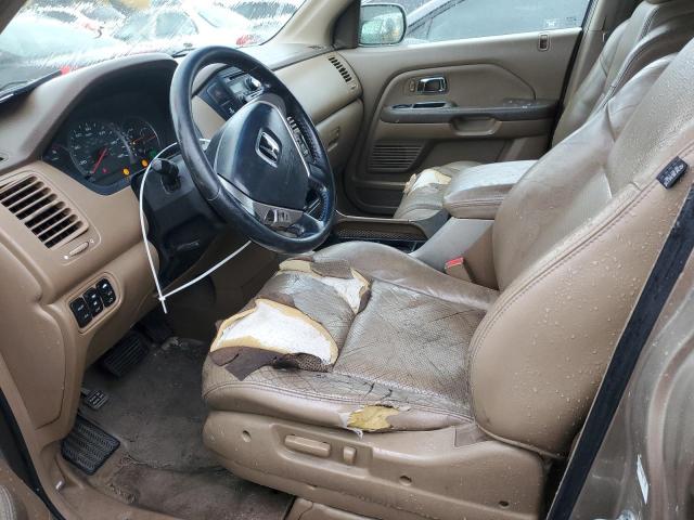 Фото 7 с аукциона – 2005 HONDA PILOT EXL с VIN 2HKYF18565H511407
