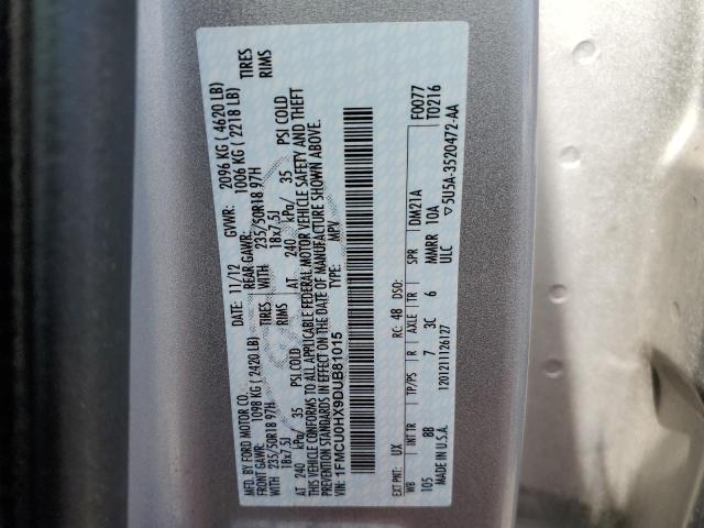 Photo 14 from auction – 2013 FORD ESCAPE SEL with VIN 1FMCU0HX9DUB81015