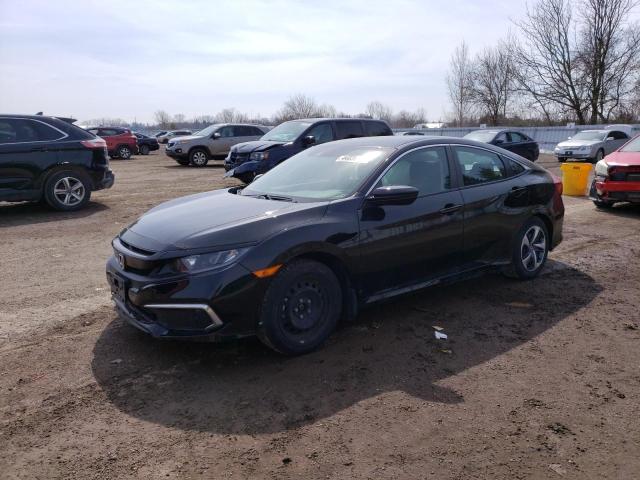 HONDA CIVIC LX 2019 with VIN 2HGFC2F56KH042348 - Photo from auction