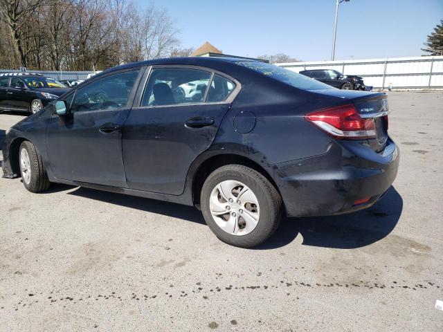 Photo 2 from auction – 2014 HONDA CIVIC LX with VIN 19XFB2F55EE259715