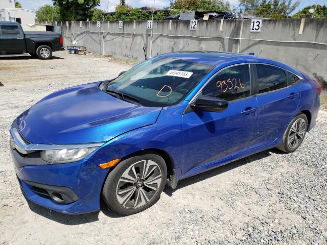 HONDA CIVIC EX 2016 with VIN 19XFC1F35GE032680 - Photo from auction