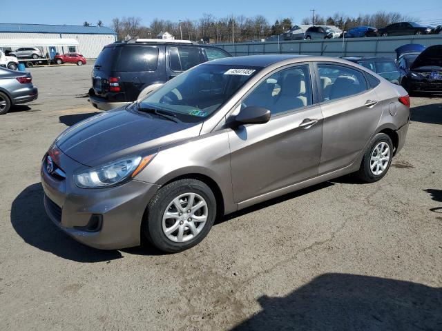 HYUNDAI ACCENT GLS 2012 with VIN KMHCT4AE6CU201741 - Photo from auction