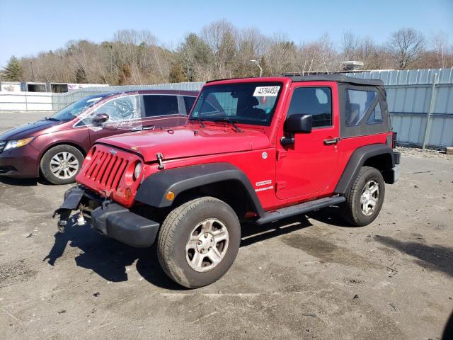 JEEP WRANGLER S 2011 с VIN 1J4AA2D18BL581856 - Фото с аукциона