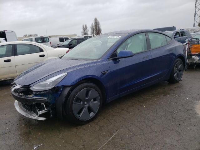 TESLA MODEL 3 2022 with VIN 5YJ3E1EB7NF134673 - Photo from auction