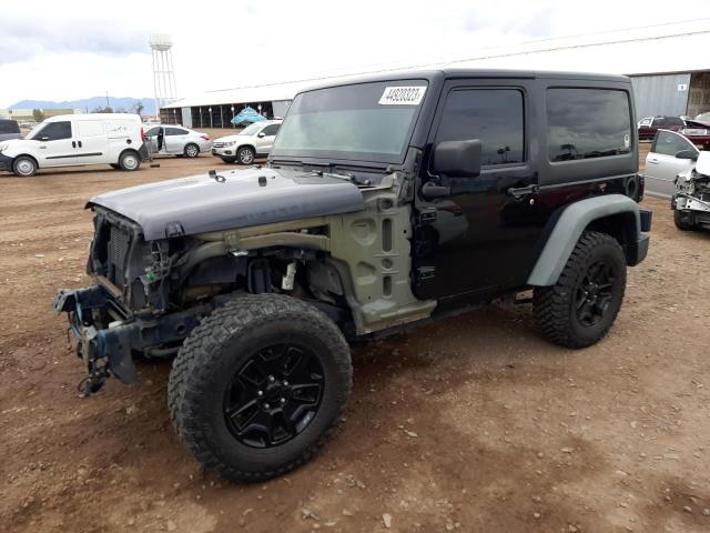 JEEP WRANGLER S 2015 with VIN 1C4AJWAG5FL661076 - Photo from auction