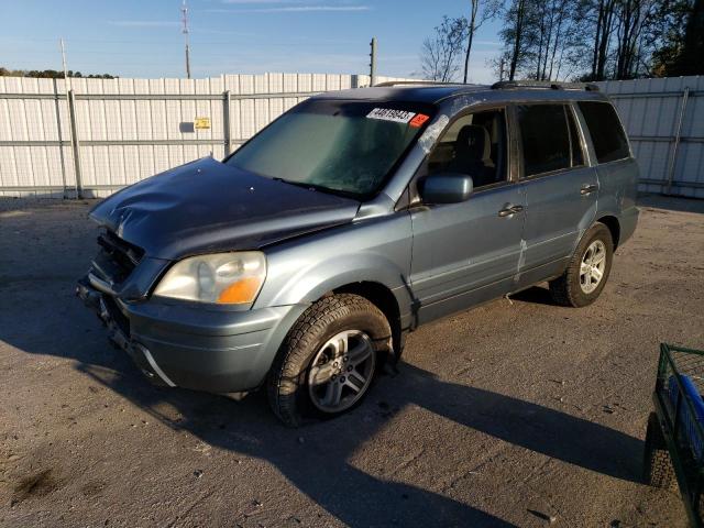 HONDA PILOT EX 2005 with VIN 5FNYF18475B030412 - Photo from auction