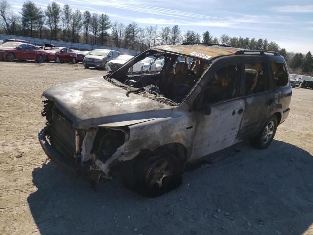 HONDA PILOT EX 2007 with VIN 5FNYF18457B008265 - Photo from auction