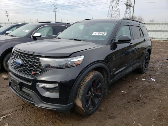 FORD EXPLORER S 2020 with VIN 1FM5K8GC3LGA12360 - Photo from auction