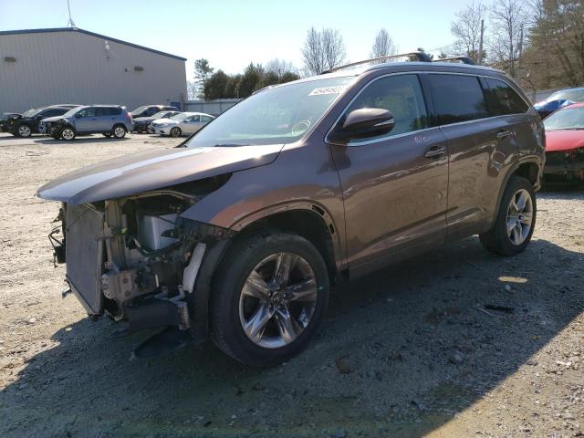 TOYOTA HIGHLANDER 2018 with VIN 5TDDZRFH9JS837398 - Photo from auction