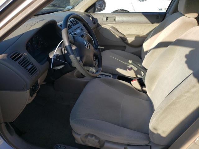 Photo 7 from auction – 2001 HONDA CIVIC EX with VIN 2HGES26761H507547