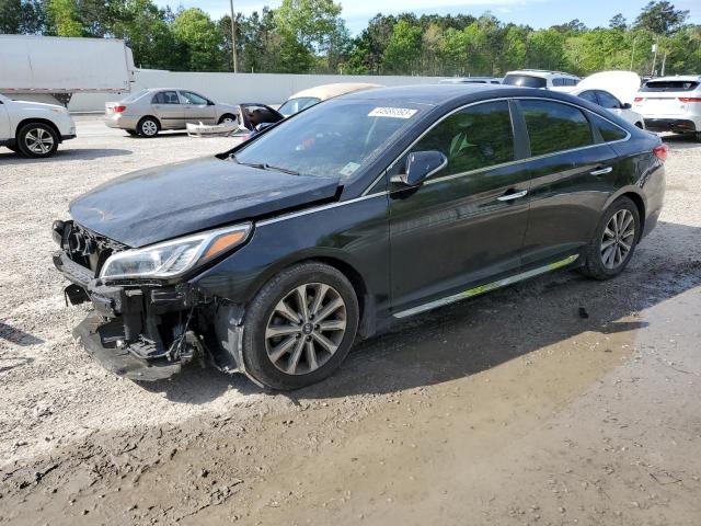 HYUNDAI SONATA SPO 2016 with VIN 5NPE34AF4GH305652 - Photo from auction