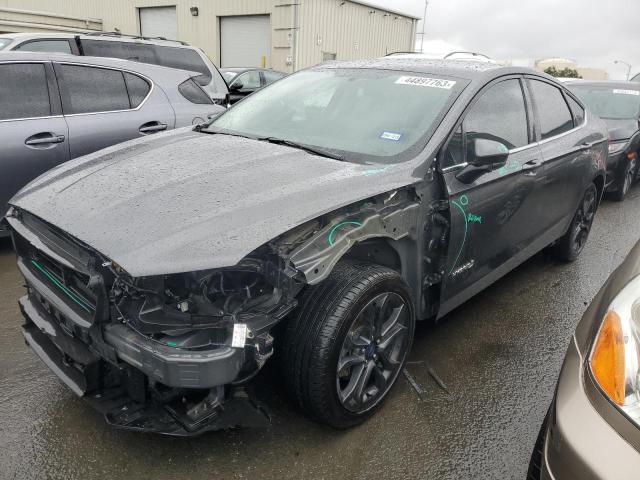 FORD FUSION SE 2018 with VIN 3FA6P0LU3JR248125 - Photo from auction