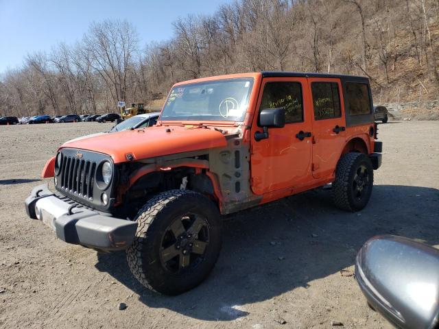 JEEP WRANGLER U 2015 with VIN 1C4BJWEG2FL686709 - Photo from auction