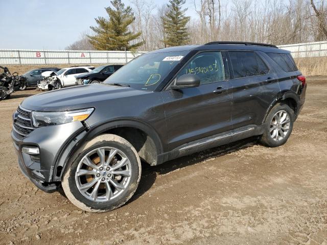 FORD EXPLORER X 2020 with VIN 1FMSK8DH8LGB34618 - Photo from auction