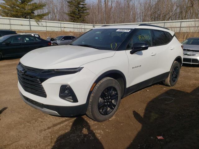 CHEVROLET BLAZER 2LT 2022 with VIN 3GNKBCR43NS214031 - Photo from auction