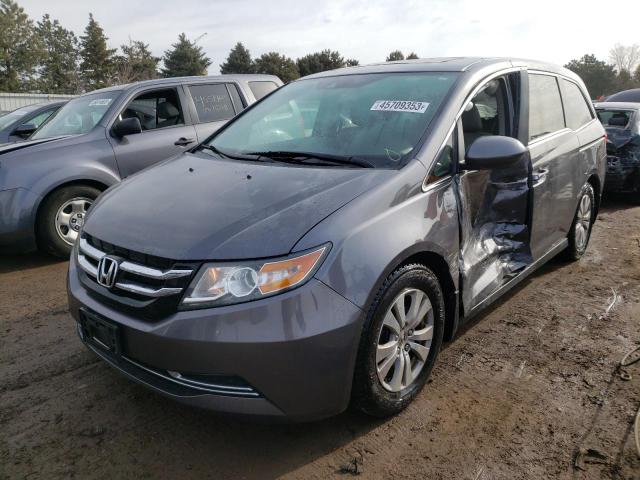 HONDA ODYSSEY 2015 with VIN 5FNRL5H61FB025682 - Photo from auction