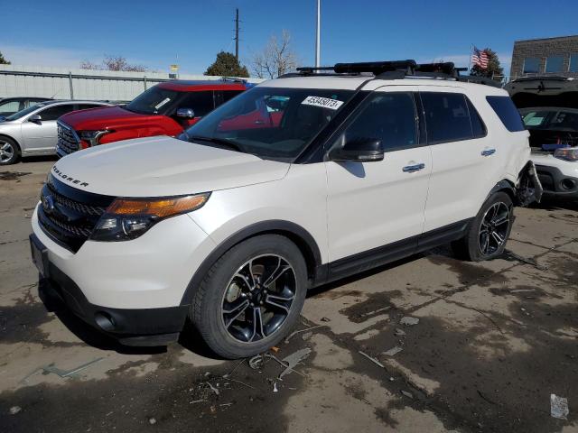 FORD EXPLORER S 2014 with VIN 1FM5K8GTXEGA89911 - Photo from auction