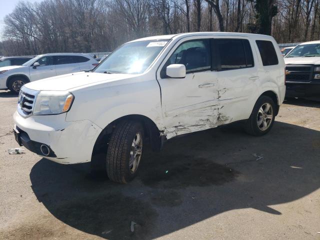 HONDA PILOT EXLN 2014 with VIN 5FNYF4H73EB037269 - Photo from auction