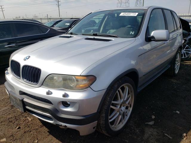 BMW X5 3.0I 2004 with VIN 5UXFA13504LU41649 - Photo from auction