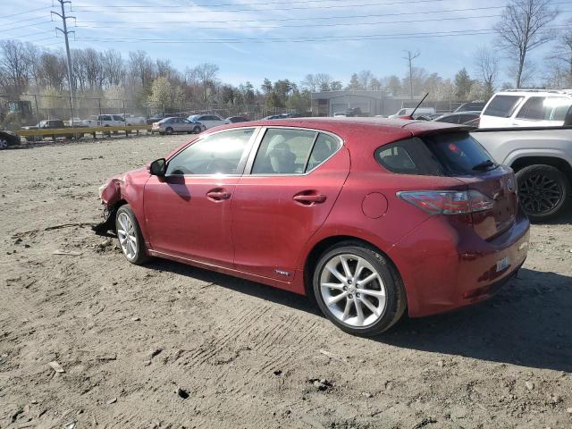 Photo 2 from auction – 2012 LEXUS CT 200 with VIN JTHKD5BH4C2085462