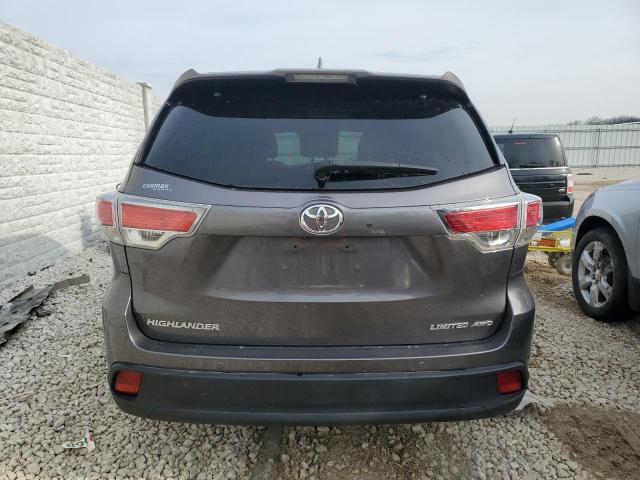 Photo 6 from auction – 2015 TOYOTA HIGHLANDER with VIN 5TDDKRFH7FS109848