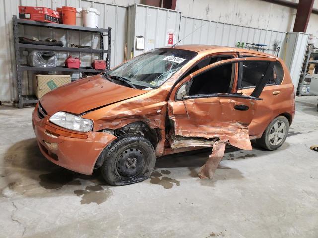 CHEVROLET AVEO BASE 2006 with VIN KL1TD66696B602433 - Photo from auction