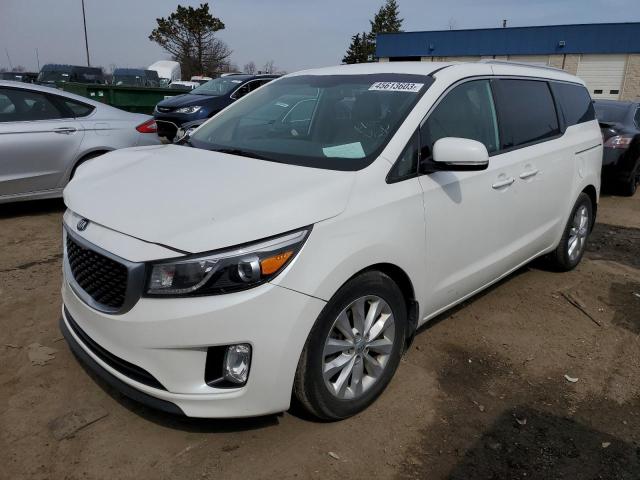 KIA SEDONA EX 2015 with VIN KNDMC5C16F6025937 - Photo from auction