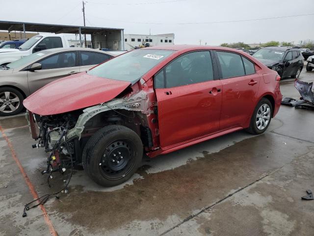TOYOTA COROLLA LE 2021 with VIN 5YFEPMAE3MP263937 - Photo from auction