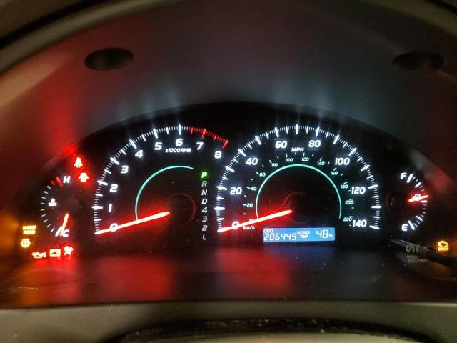 Photo 9 from auction – 2009 TOYOTA CAMRY BASE with VIN 4T1BE46K99U367278