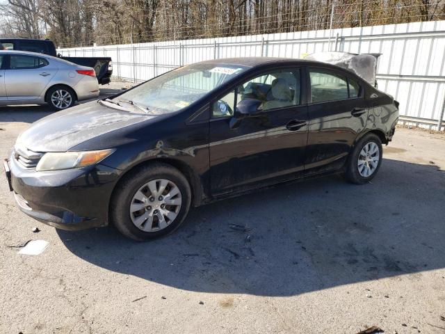 HONDA CIVIC LX 2012 with VIN 2HGFB2E53CH549892 - Photo from auction